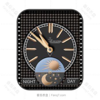 积家 Jaeger-LeCoulltre 约会系列月亮与星辰.clock