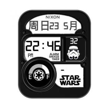 尼克松NIXON星球大战系列黑白表盘.clock