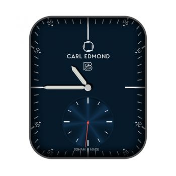 CARL EDMOND北欧小众设计深海色表盘.clock