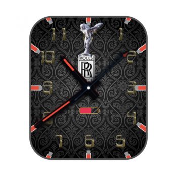 劳斯莱斯ROLLS黑色印花异域风情.clock