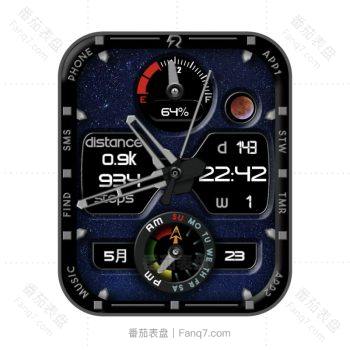 超好看RLMade星空月球盘五盘.clock