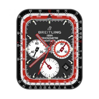 BREITLING百年灵 专业耐力腕表黑红表盘.clock