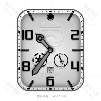 STORM珍珠灰表盘简约.clock