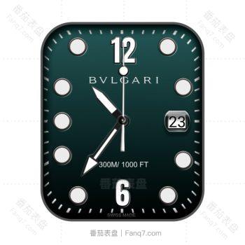 宝格丽BVLGARI渐变高级沉默绿.clock