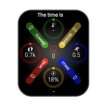 简约黑色表盘复古风.clock