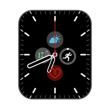 iphone苹果watch简约黑色表盘.clock