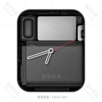 简约复古灰白表盘.clock