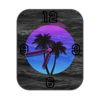 CAPE COD系列太阳落山晚霞之景.clock