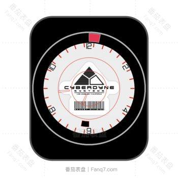 简约黑白三棱表盘.clock