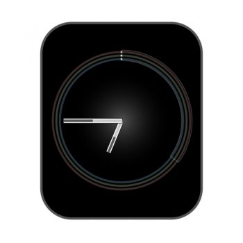 简约黑色表盘.clock