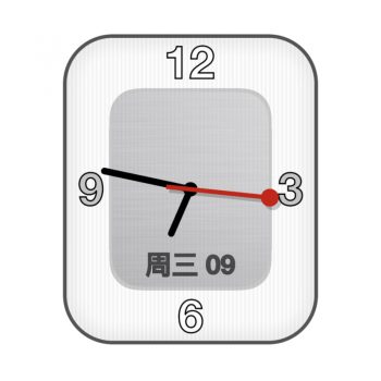简约灰白表盘.clock