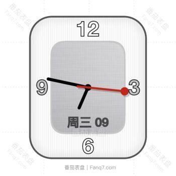 简约灰白表盘.clock
