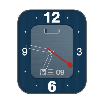 简约蓝灰表盘.clock