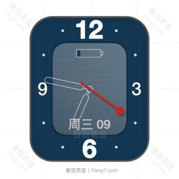 简约蓝灰表盘.clock