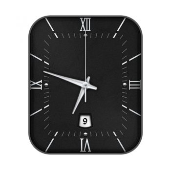 简约黑色石英表盘.clock
