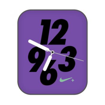 Nike 耐克简约紫色表盘.clock