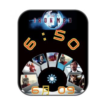 炫酷LRON MAN漫威系列钢铁侠演员合集动态表盘.clock