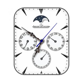 Jeager Le Coultre by NgocHuan积家MASTER ULTRA THIN 珍珠白星空三盘.clock