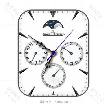 Jeager Le Coultre by NgocHuan积家MASTER ULTRA THIN 珍珠白星空三盘.clock