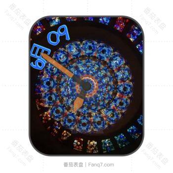 旋转陀飞轮多彩炫酷动态表盘.clock