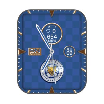莱斯特城足球俱乐部（Leicester City F.C.）限量款蓝色表盘.clock