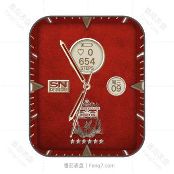 利物浦足球俱乐部(Liverpool F.C.)限量款红色表盘.clock
