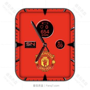 曼彻斯特联足球俱乐部(Manchester United F.C.)限量款表盘.clock