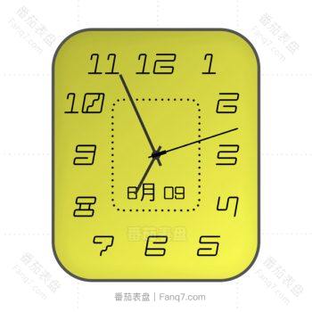 简约ins黄色表盘.clock
