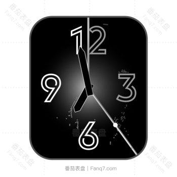 简约黑色表盘.clock