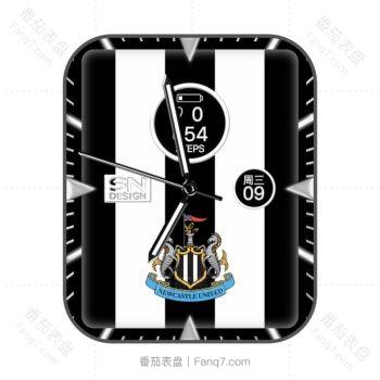纽卡斯尔联足球俱乐部(Newcastle United F.C.)限量表盘.clock