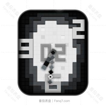 简约黑白积木表盘.clock