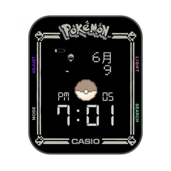 神奇宝贝宝可梦卡通Pokémon Casio Dark表盘.clock