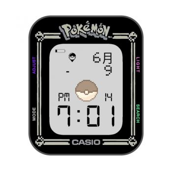 神奇宝贝宝可梦卡通Pokémon Casio Light表盘.clock