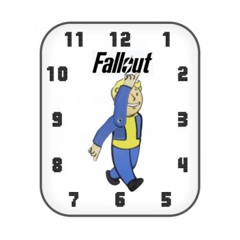 哔哔小子卡通fallout白色表盘.clock