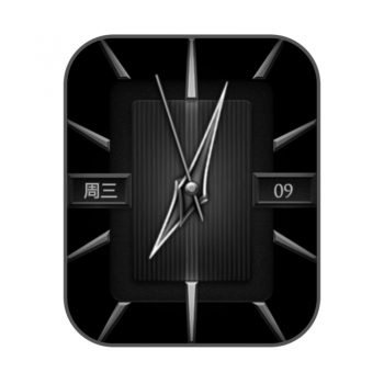酷黑几何个性表盘.clock