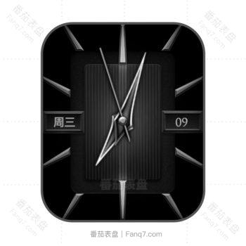 酷黑几何个性表盘.clock