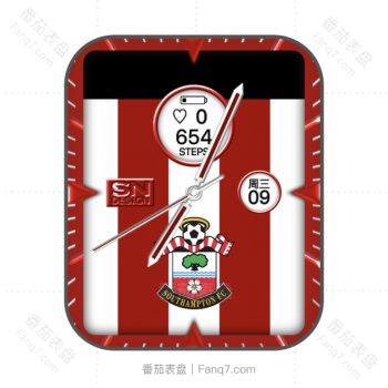 南安普敦足球俱乐部(Southampton F.C.)限量款表盘.clock