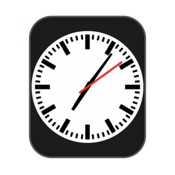 简约黑白表盘.clock