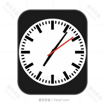 简约黑白表盘.clock