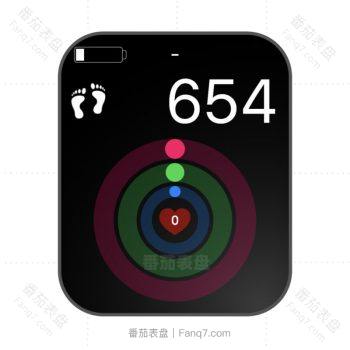 简约黑色系统表盘.clock