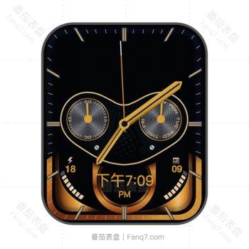 黑色炫酷天猫表盘.clock