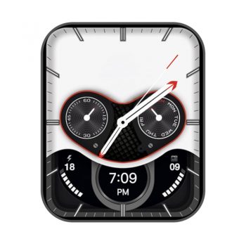 黑白炫酷天猫表盘.clock