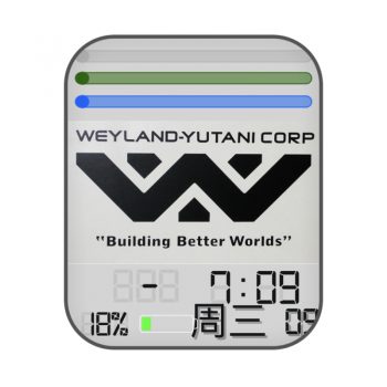 Weyland《异形》系列www灰黑表盘.clock