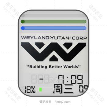 Weyland《异形》系列www灰黑表盘.clock