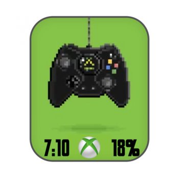 绿色游戏机表盘.clock