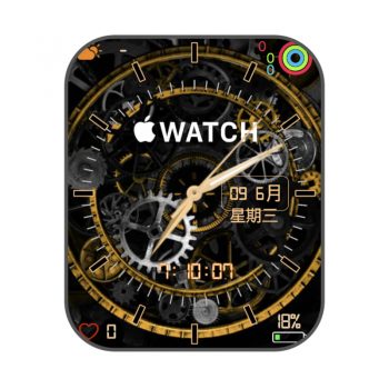 iPhone苹果watch炫酷机械表盘.clock