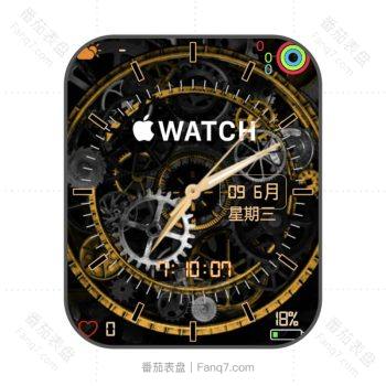 iPhone苹果watch炫酷机械表盘.clock