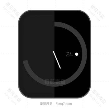 简约黑色表盘.clock