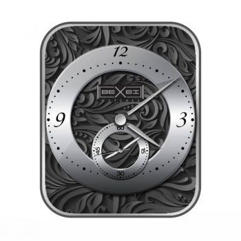 BEXEI花纹金属圆环表盘.clock