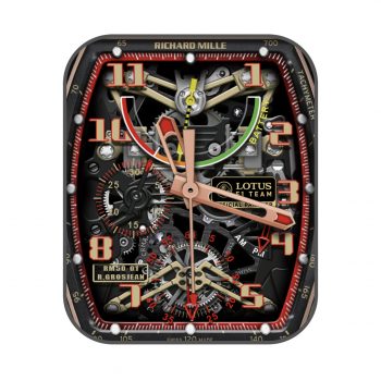 RICHARO MILLE理查德米勒机械运动红绿橙金高级表盘.clock